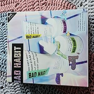 NIB Bad Habit 4pc skincare